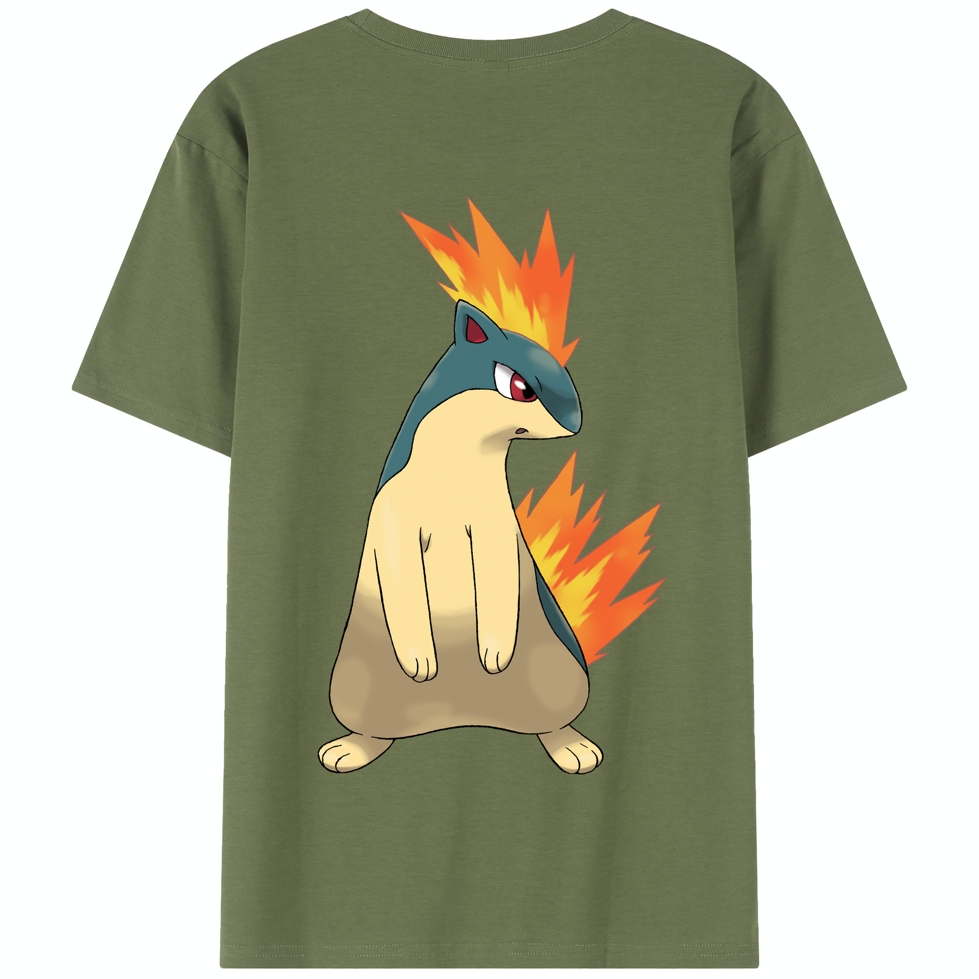 （画像用） ポケットモンスター Pokémon 綿100％半袖Tシャツ（背面プリント）